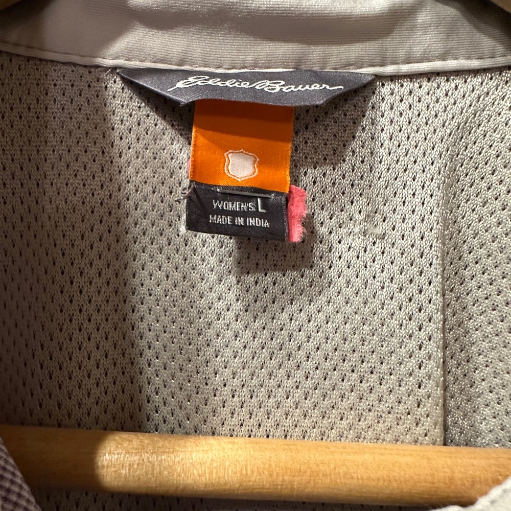 Eddie Bauer water resistant button down shirt